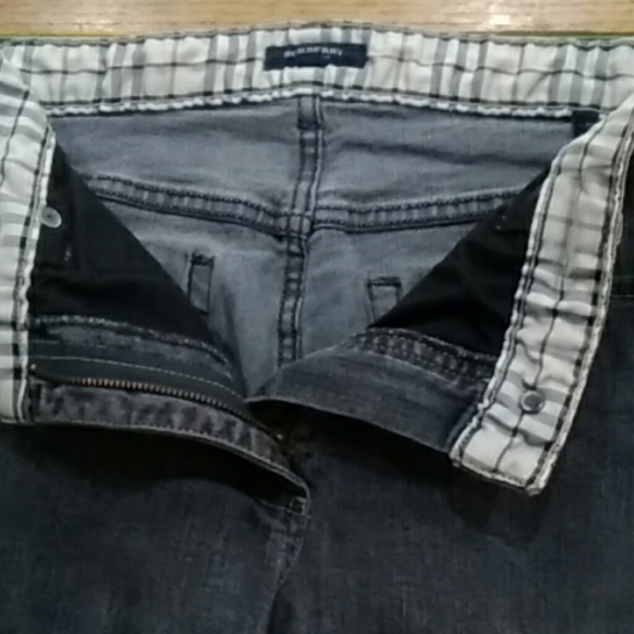 Pre-owned Burberrys Grey Flare Leg Jeans - Picture 7 of 8